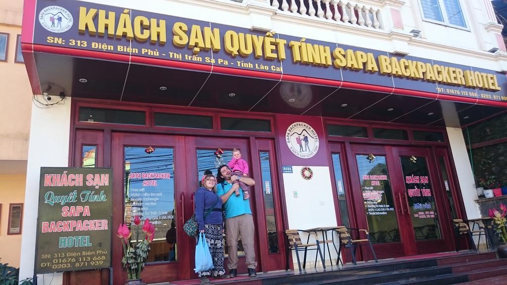 Quyet Tinh Sapa Backpacker Hotel Eksteriør billede
